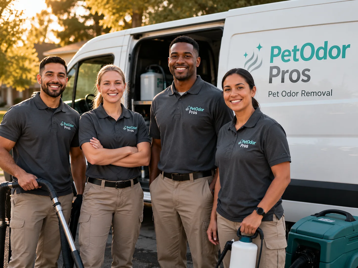 Pet Odor Removal team serving Chico, CA